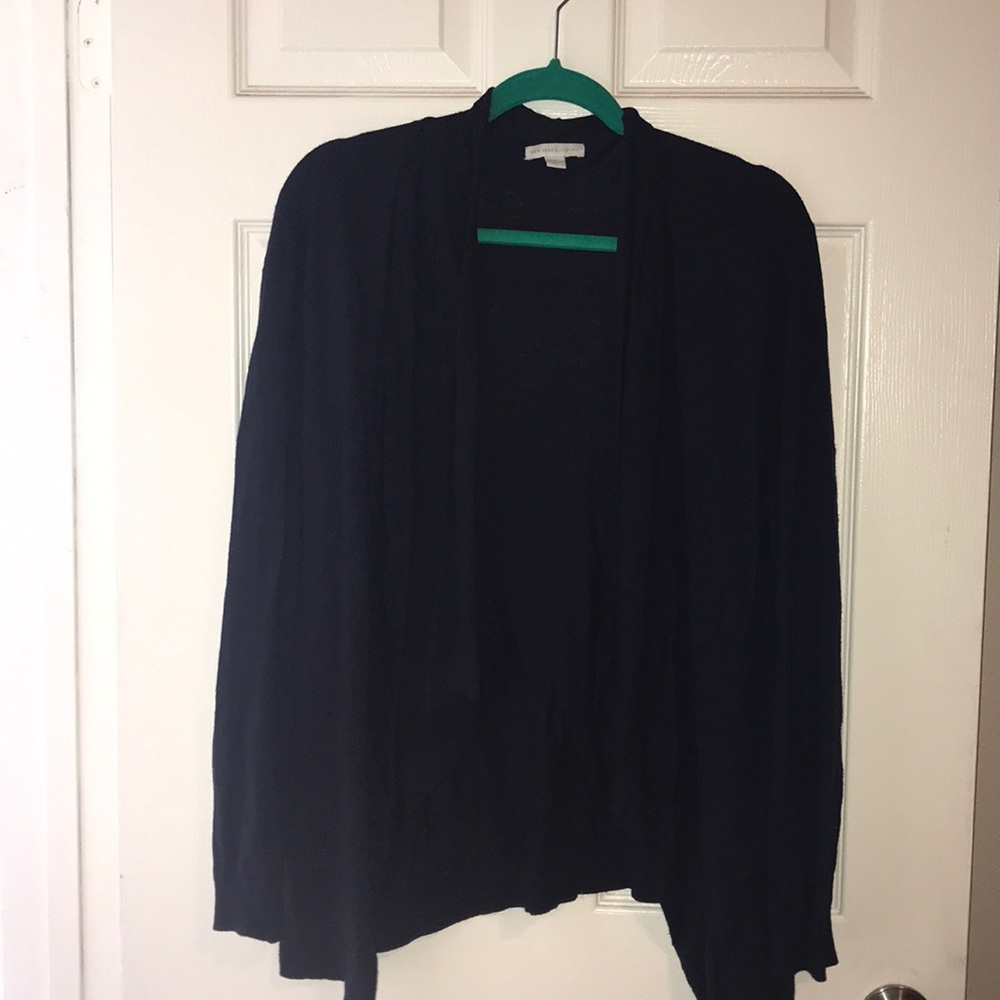 Navy blue cardigan